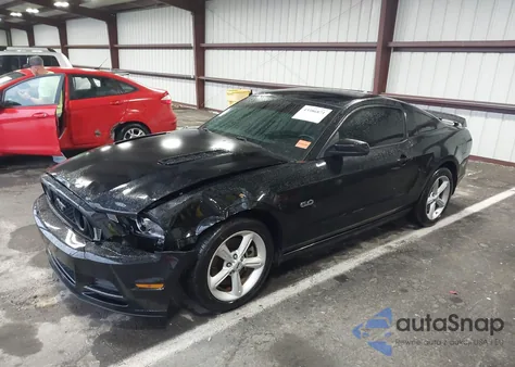 2014 Ford Mustang Gt Premium from USA, damaged, VIN 1ZVBP8CF1E5283700